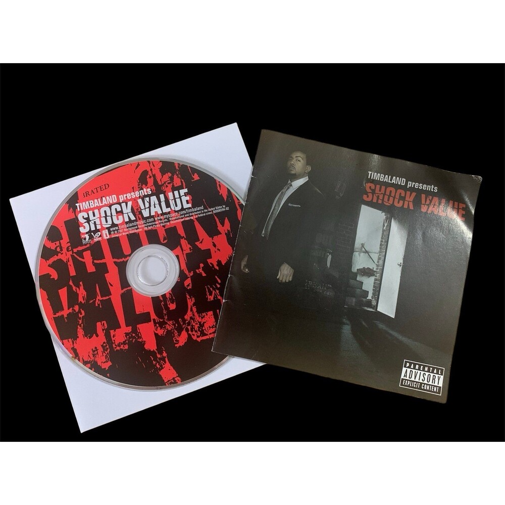 Timbaland Presents: Shock Value CD 2007 Hip Hop Pop Album Explicit Lyrics